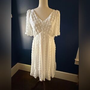 Jodifl Smocked Dress Sz L